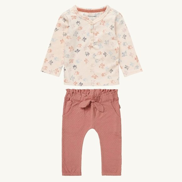 Noppies Other - NWT - Organic baby girl set, birds